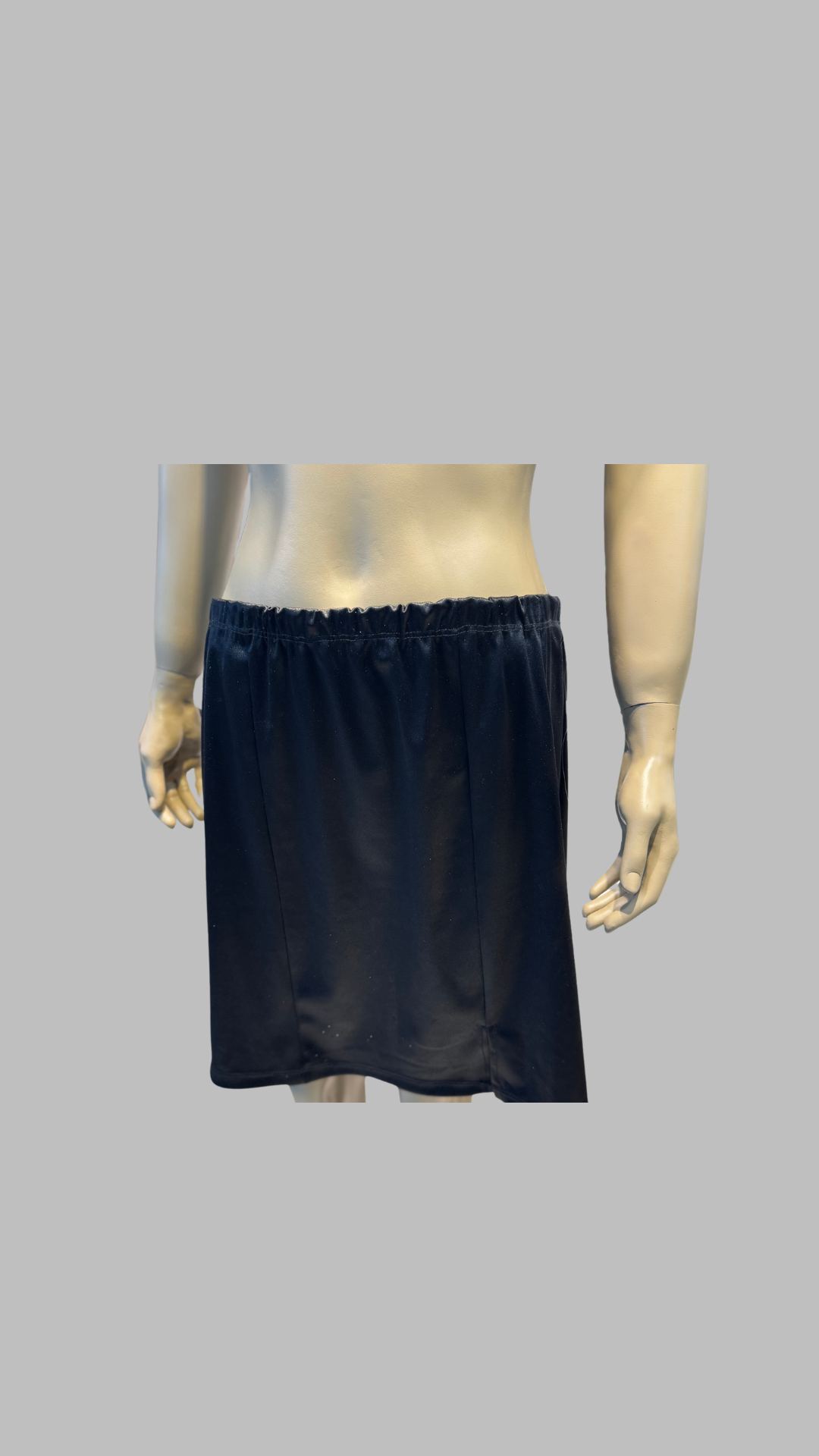 Pollera xxl satén lycrado