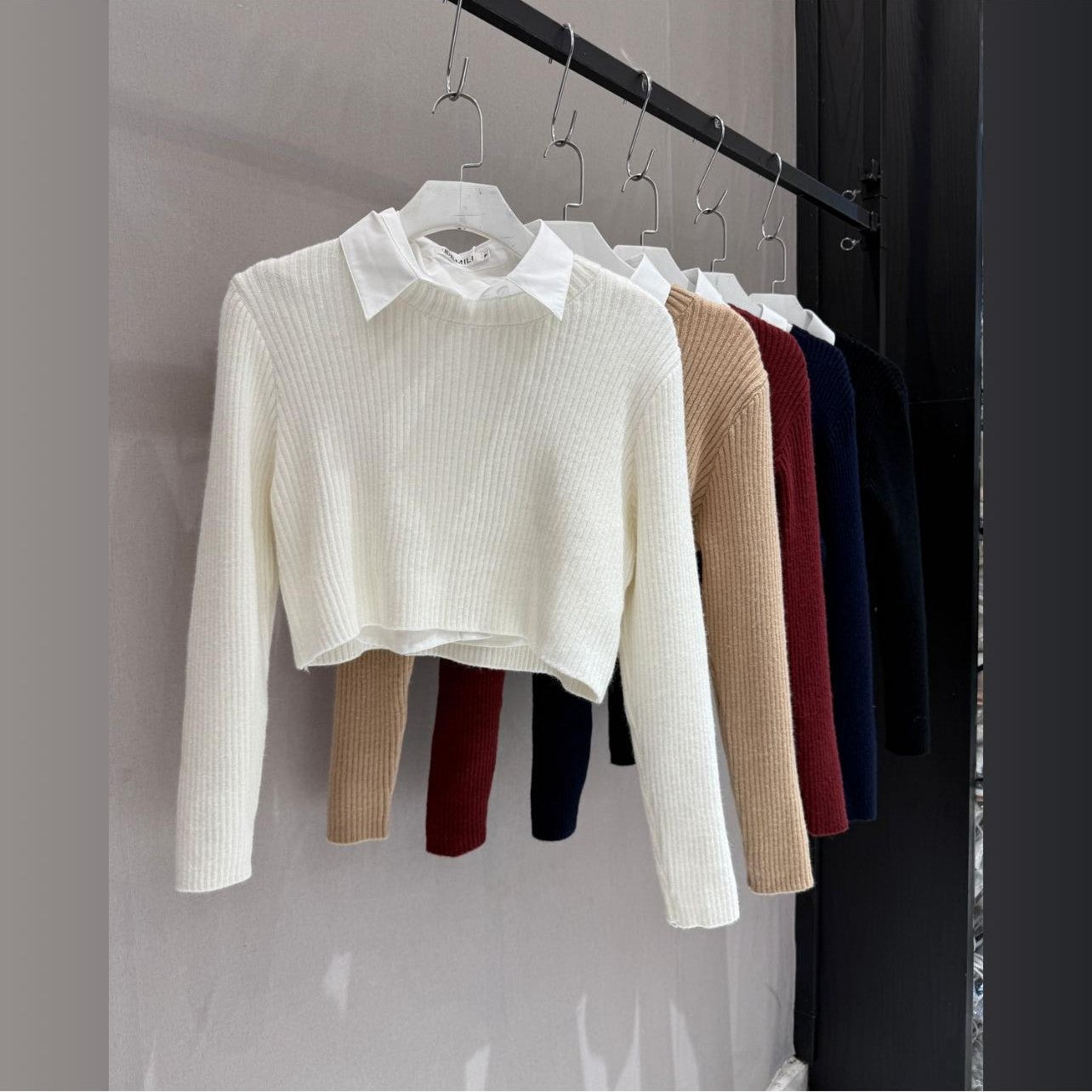 Sweater + camisa