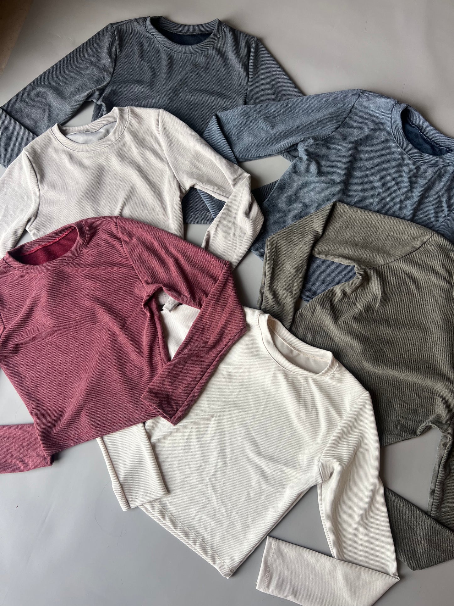 Remera manga larga lavado
