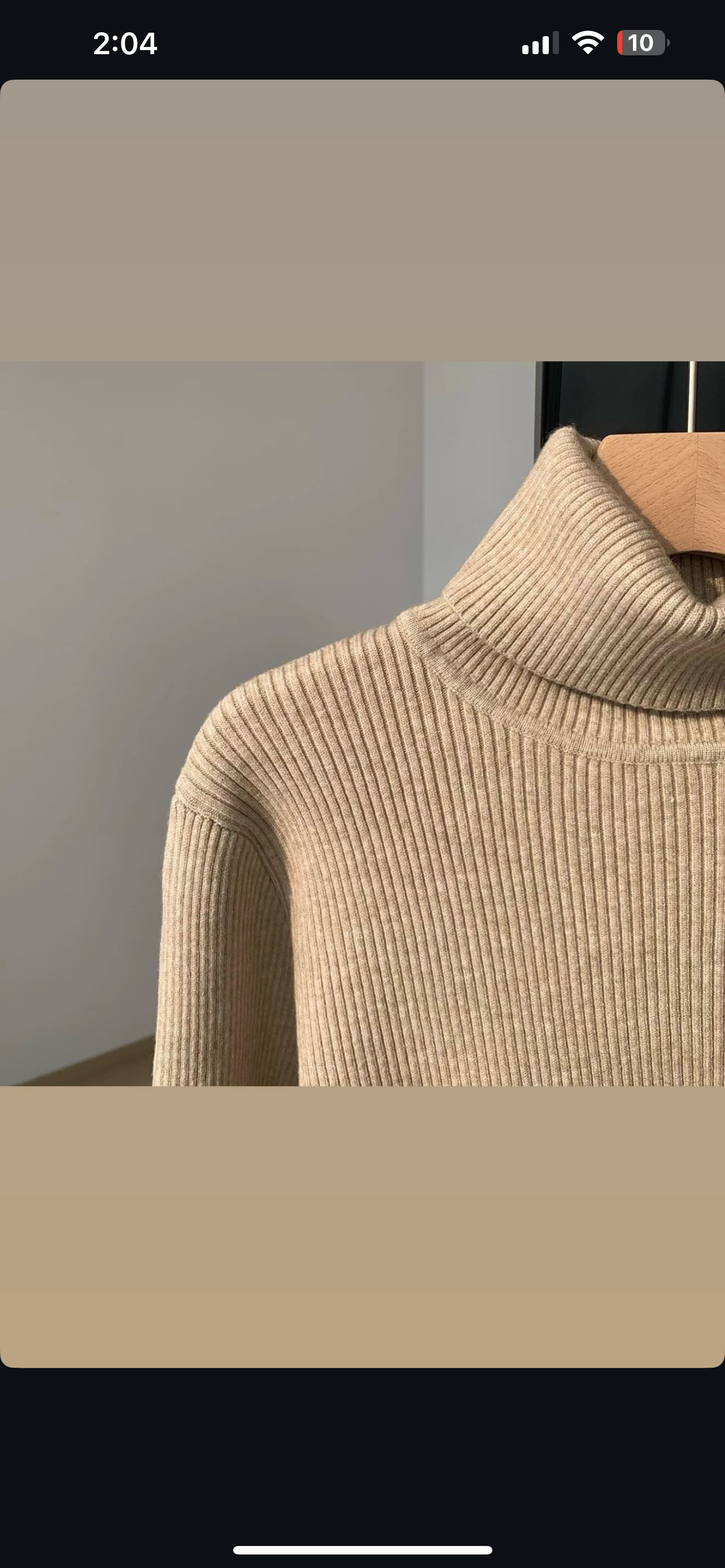 Sweater hilo polera