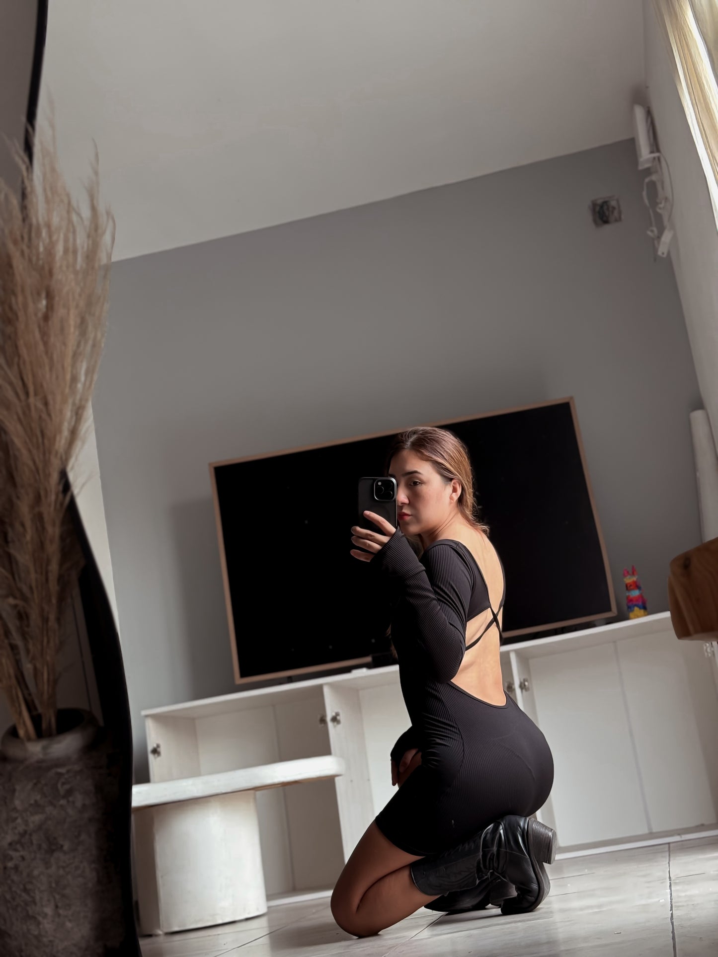 Cat suit black