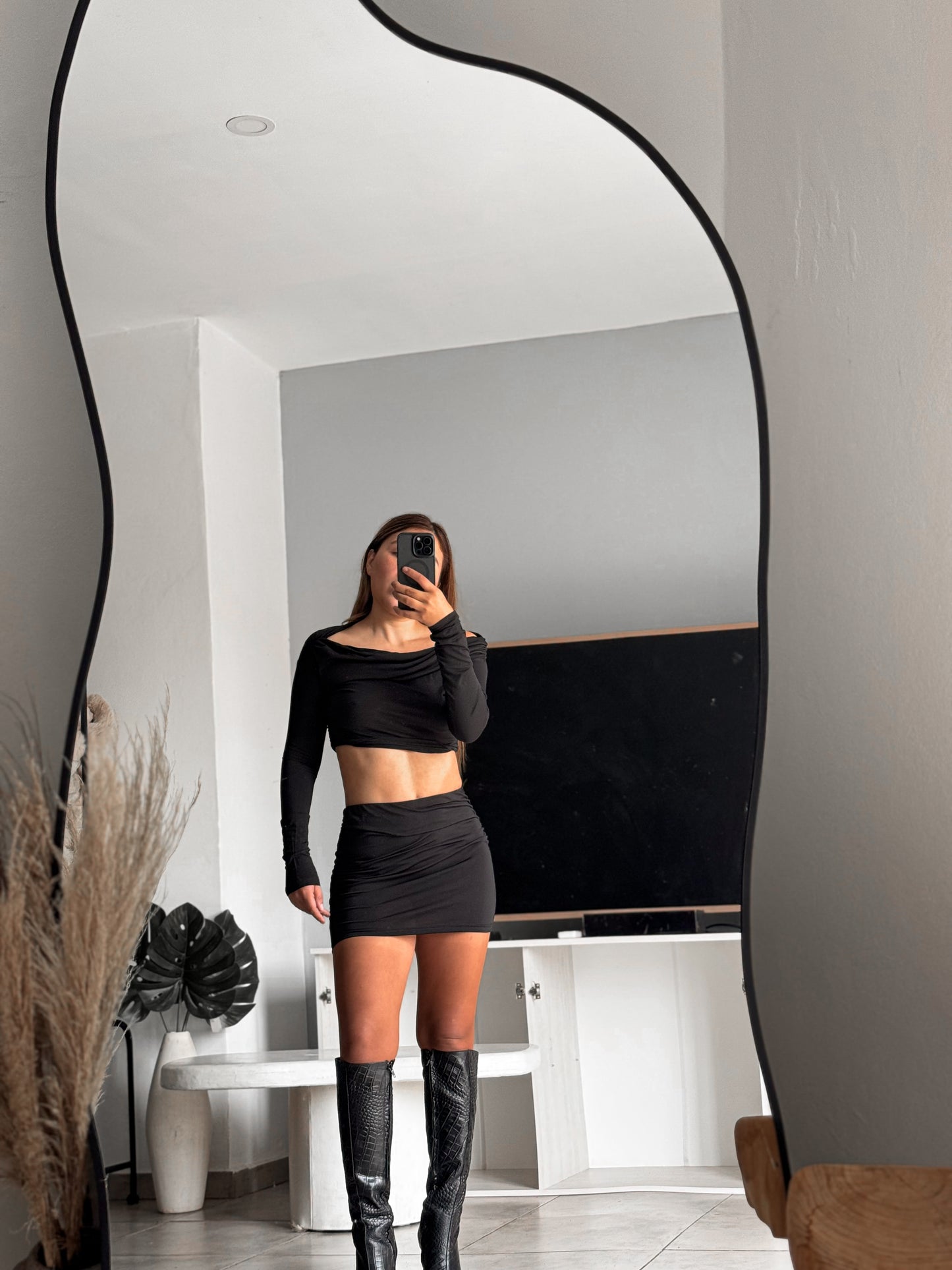 Set black caído