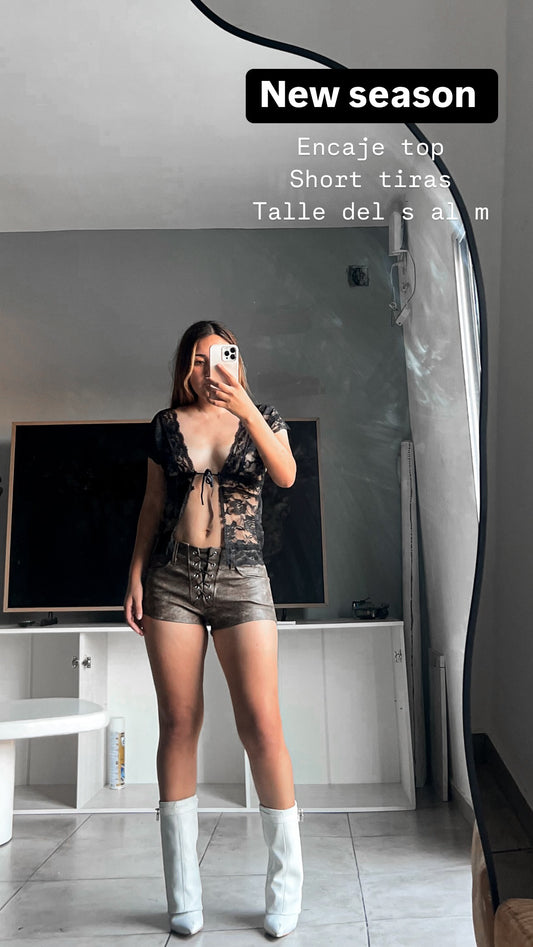 Short azul