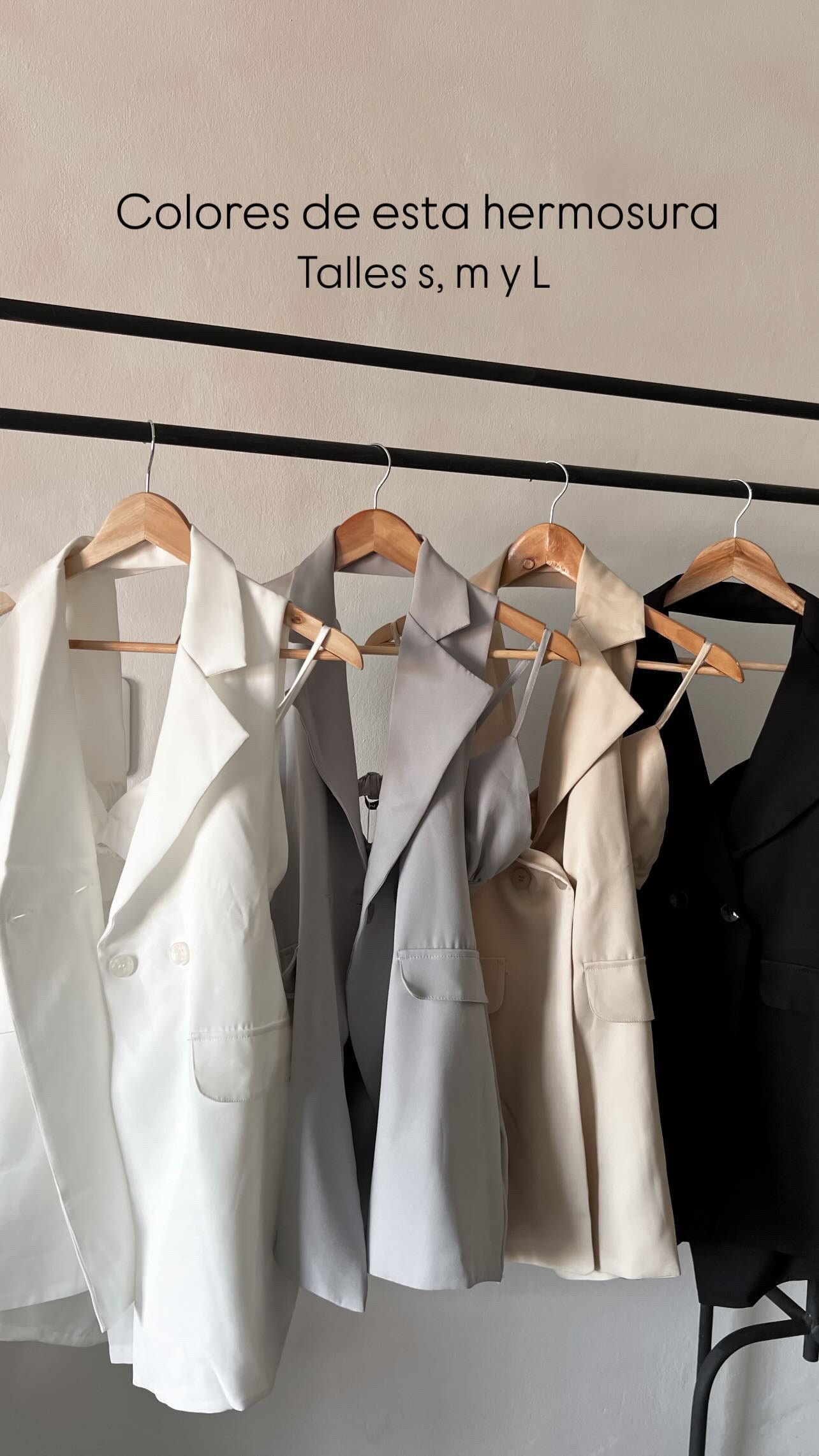 Vest blazer chaleco