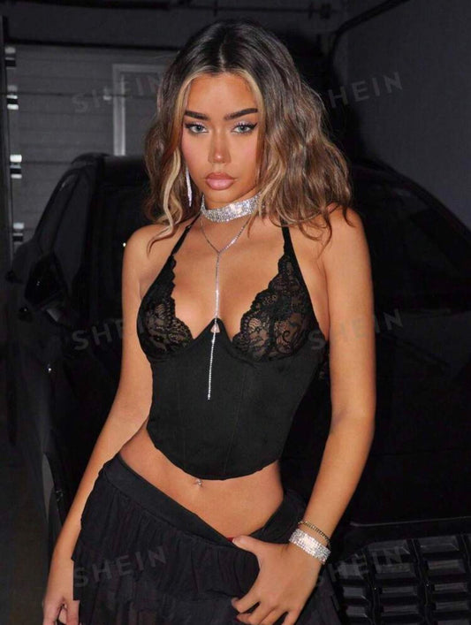 Corset encaje