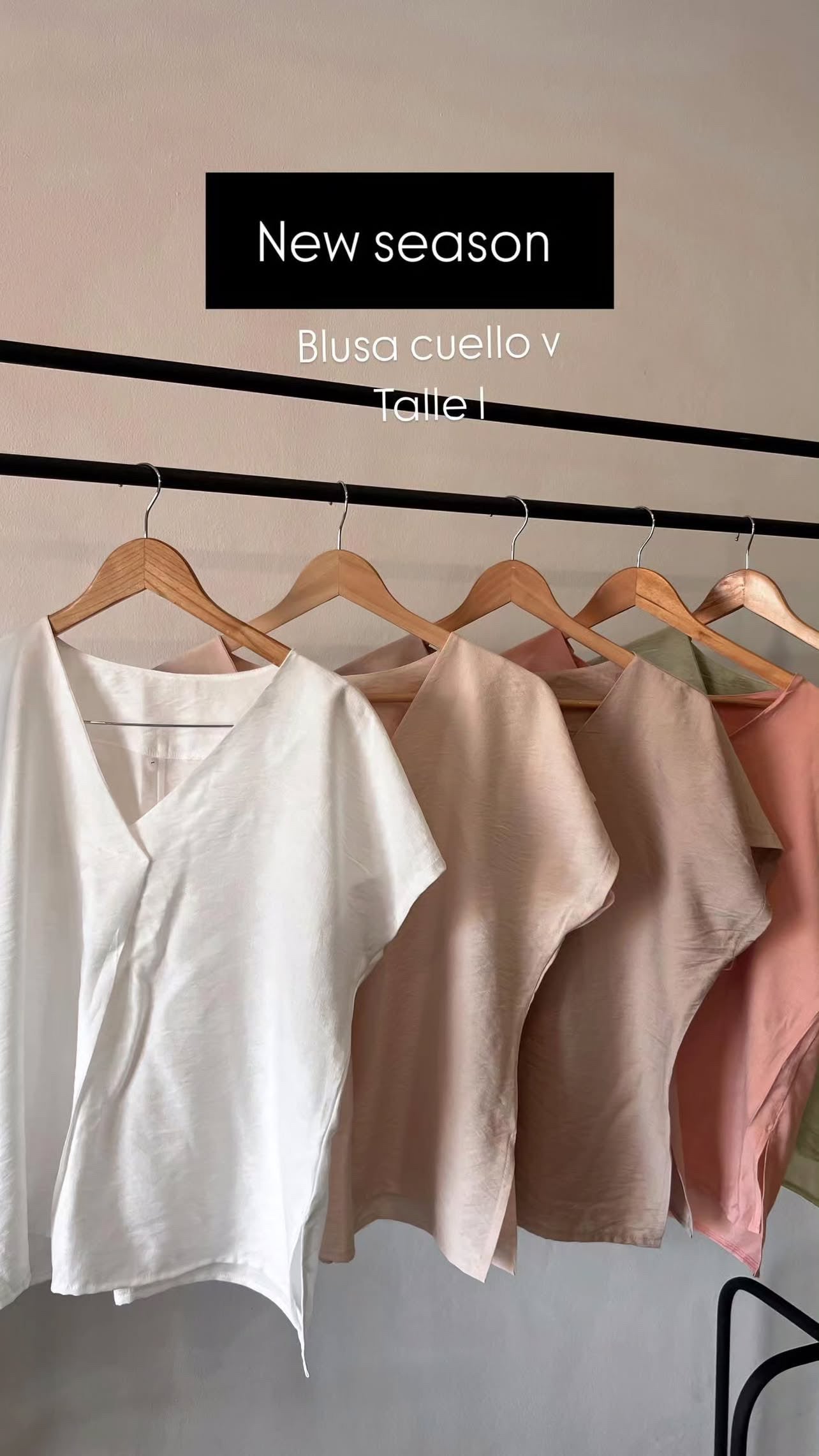 Blusa cuello v