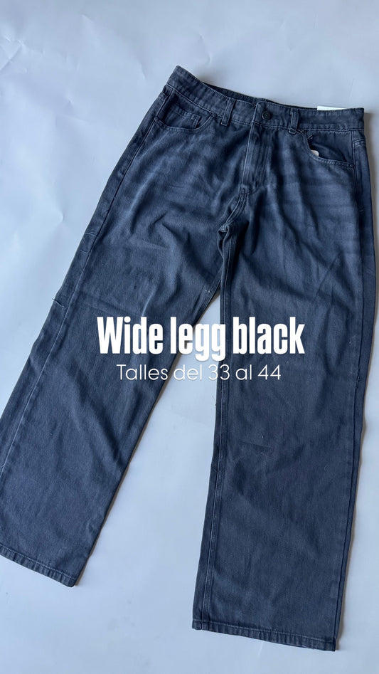 Pant straig legg black