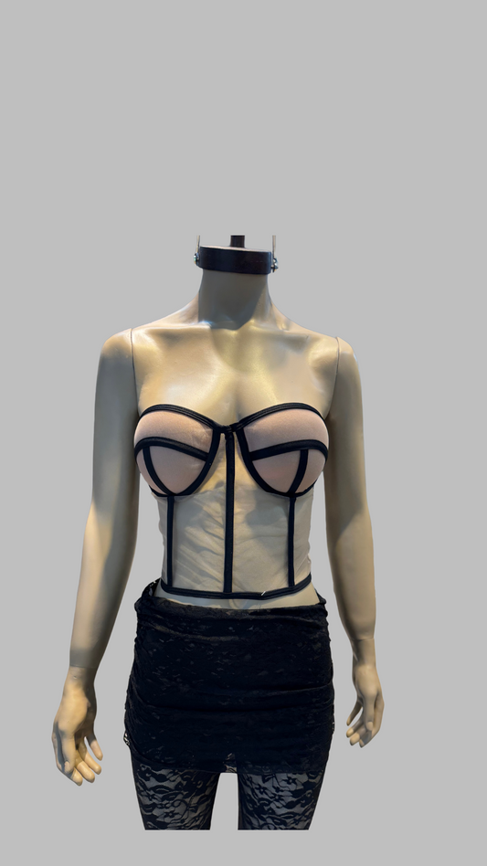 Corset piel