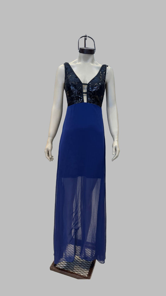 Vest largo tull corte v