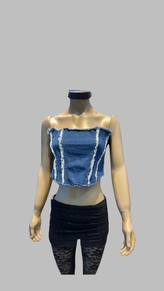 Corset denim