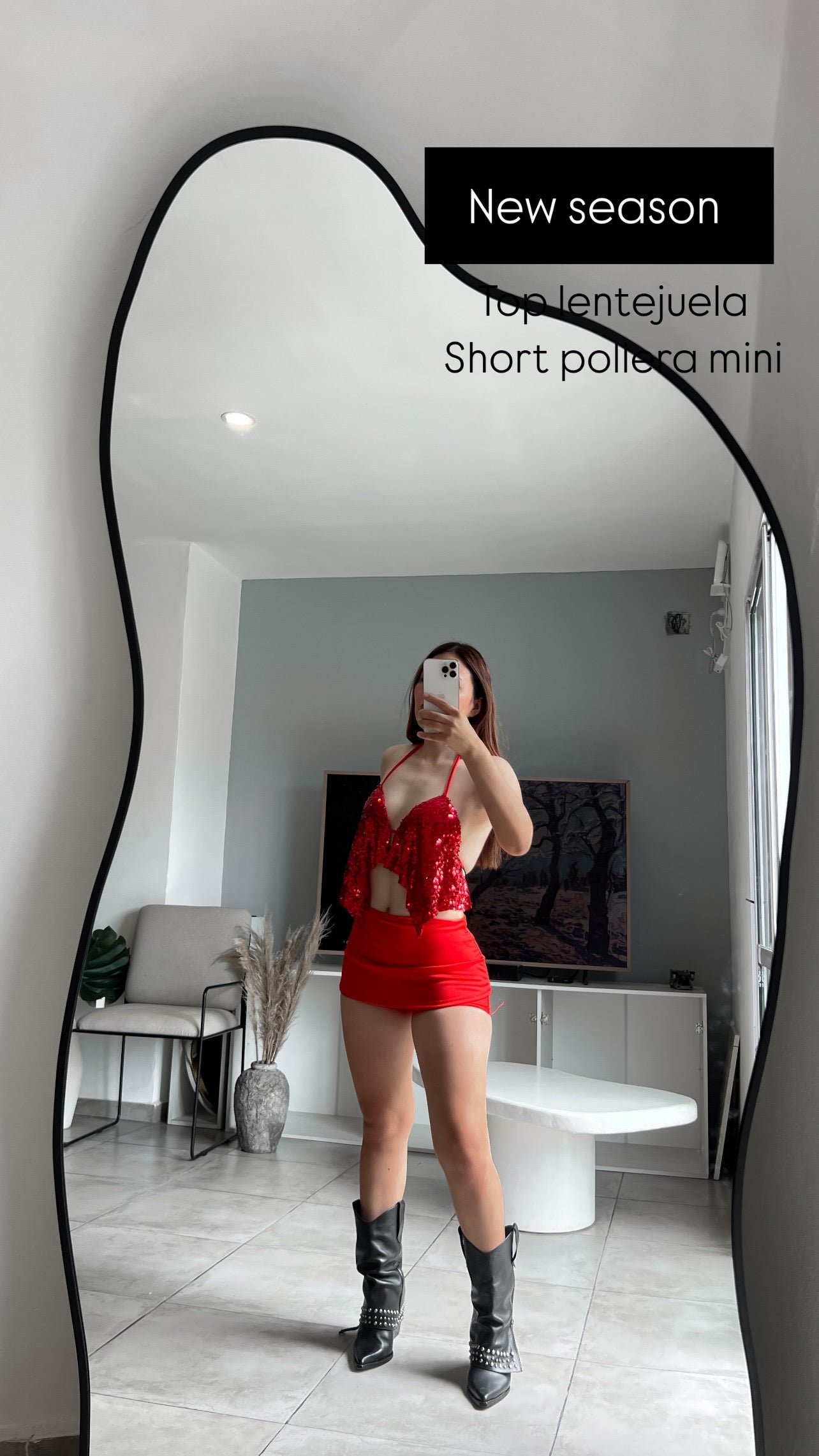 Top lentejuela