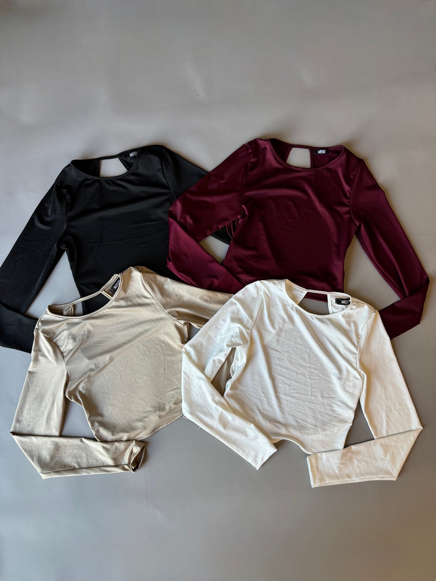 Top Basic espalda descubierta