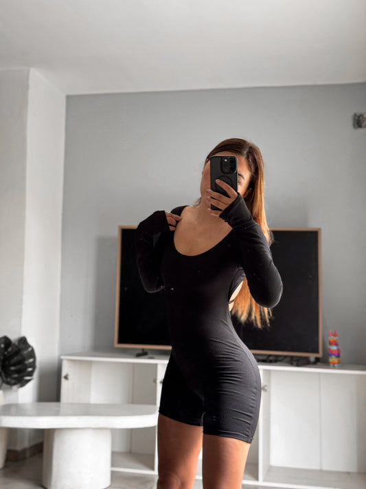 Cat suit black