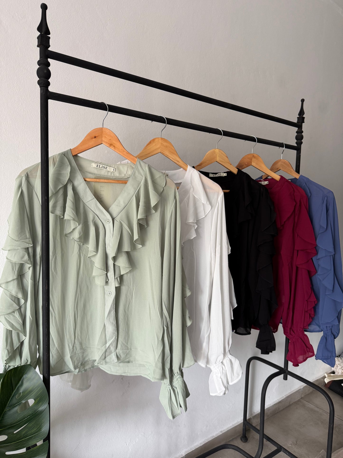 Blusa volado