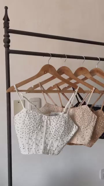 Corset piedras